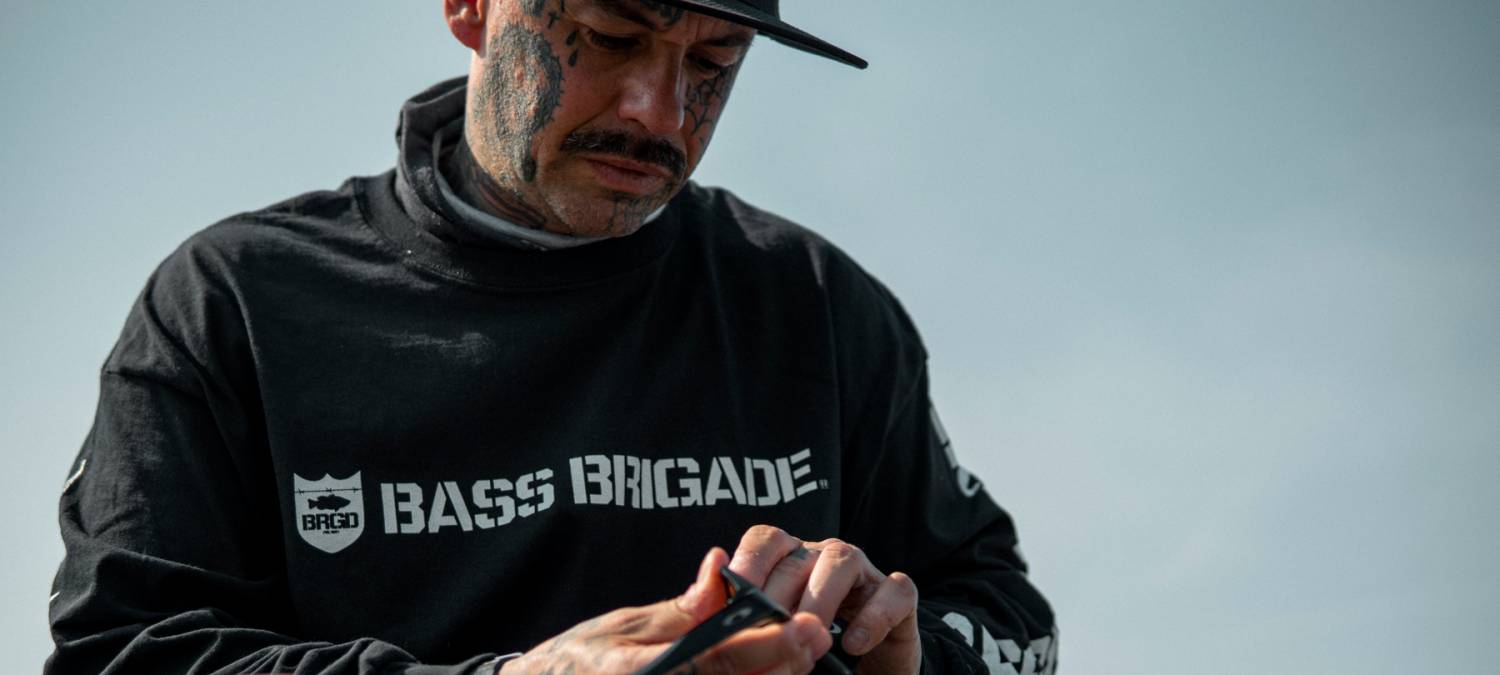BASS BRIGADE EUROPE - Abbigliamento da pesca streetwear, Black Bass, Bass Fishing