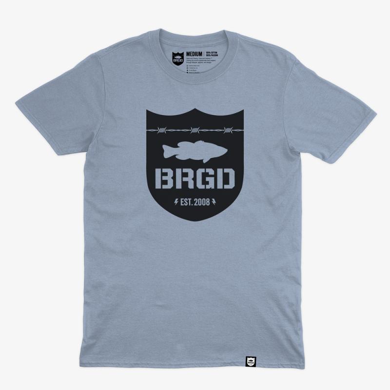 SHIELD TEE CAROLINA BLUE