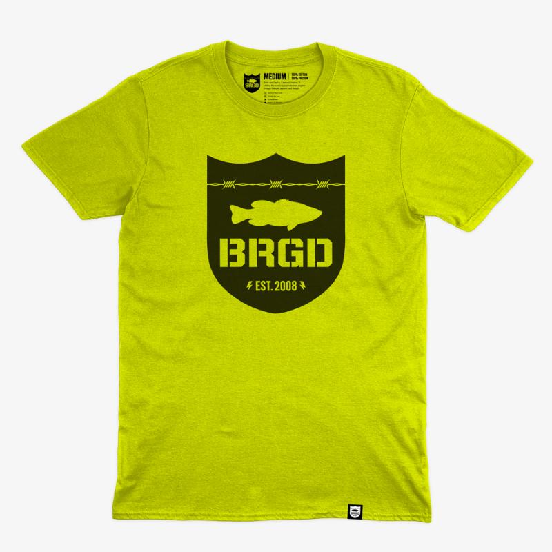 SHIELD TEE FLUO/BLACK