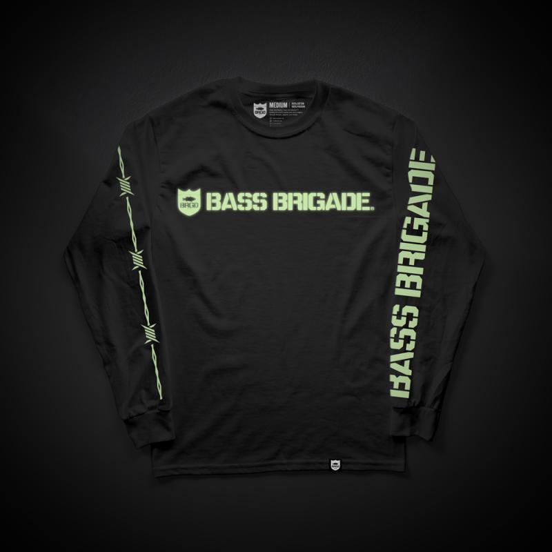 WORDMARK LONGSLEEVE GLOW IN THE DARK