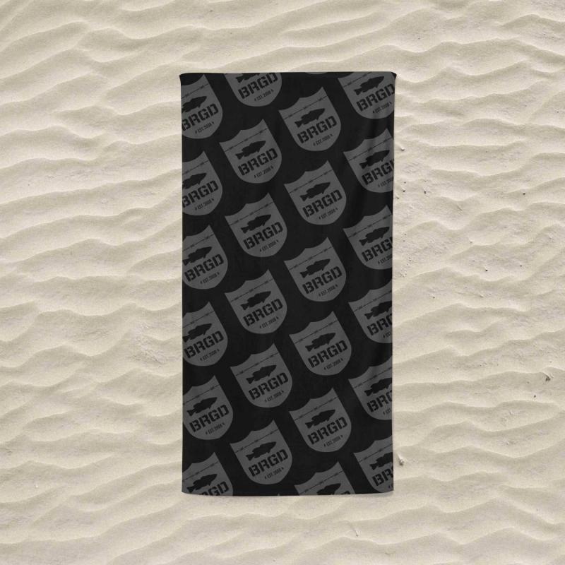 SHIELD BEACH TOWEL BLACK