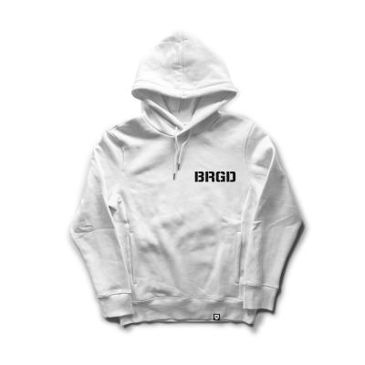 BRGD BIG BACK HOODIE WHITE