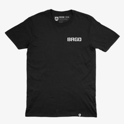 BRGD BIG BACK TEE BLACK