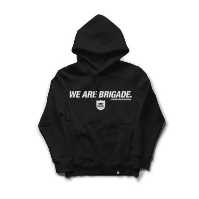 WE ARE BRIGADE HOODIE BLACK