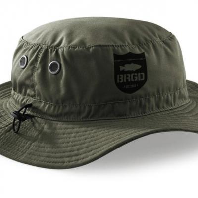 SHIELD CARGO BUCKET HAT OLIVE GREEN