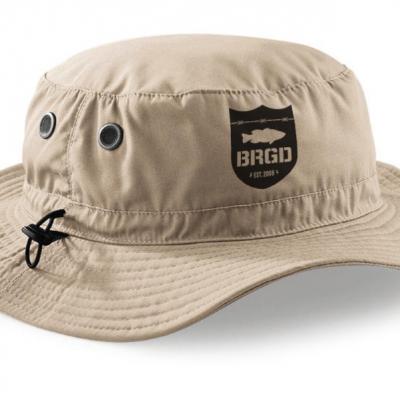 SHIELD CARGO BUCKET HAT STONE