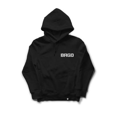 BRGD BIG BACK HOODIE BLACK